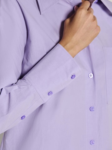 Chemisier MADELEINE en violet