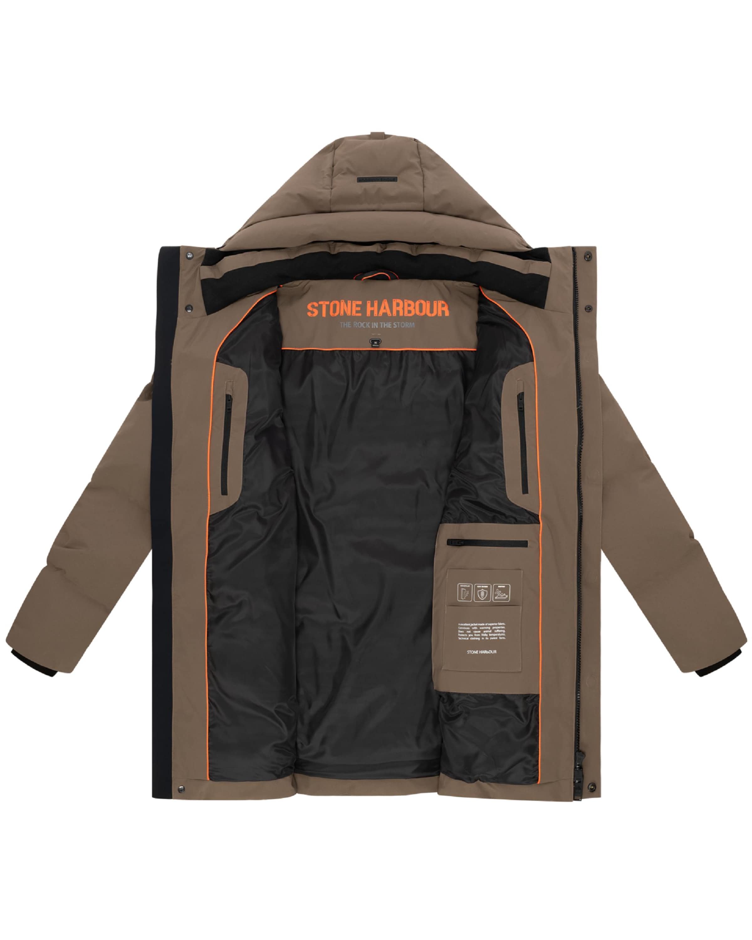 Cappotto invernale 'Darianoo XX' di STONE HARBOUR in marrone