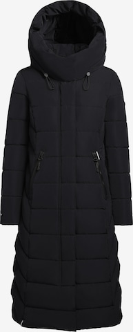 Manteau d’hiver 'Sensy' khujo en noir : devant