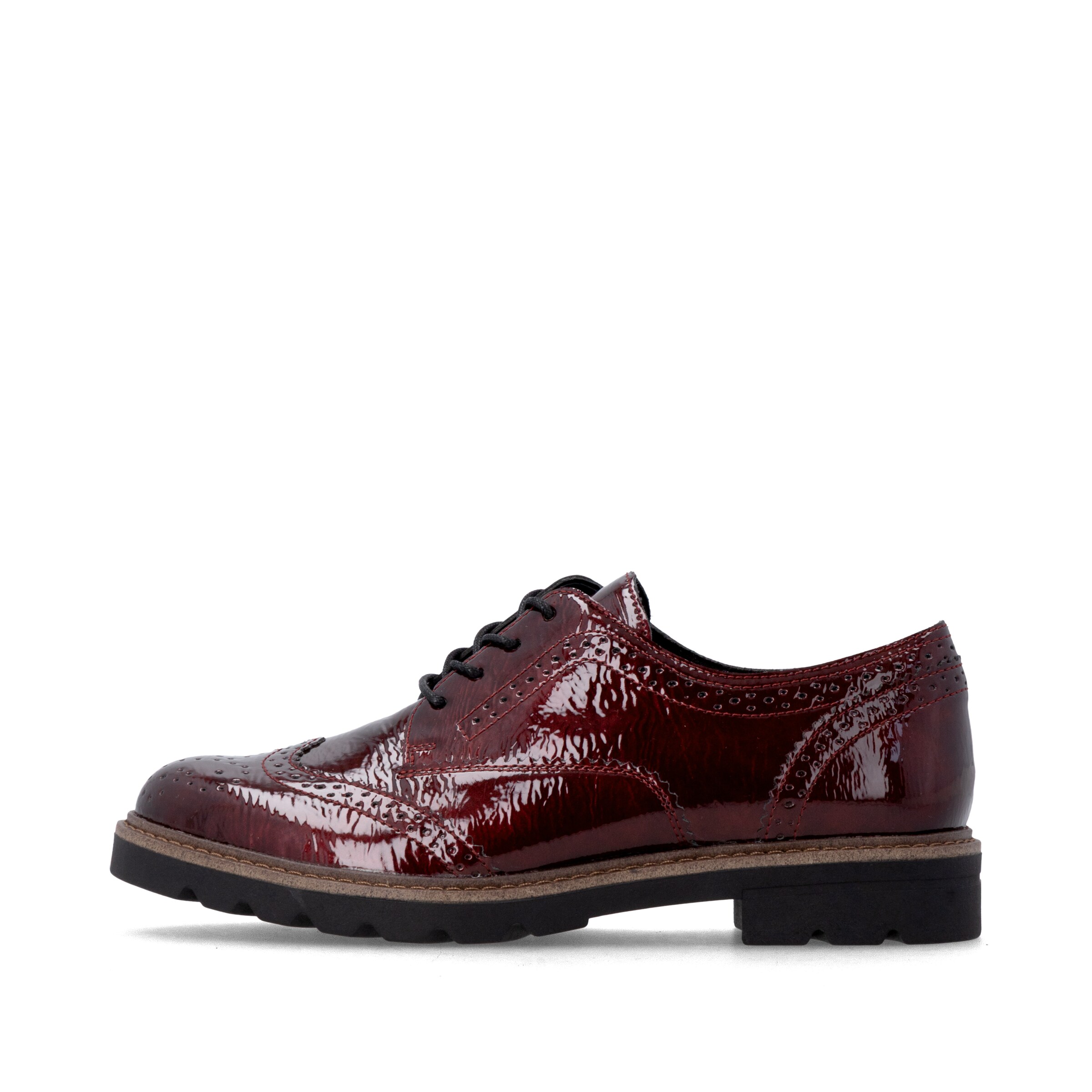 Chaussure à lacets REMONTE en rouge