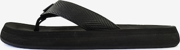 Brasileras - Sapato de praia/banho 'Puff' em preto: frente