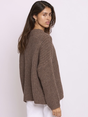 Lilavie Strickpullover ' Marisa ' in Braun