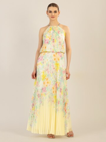 APART Evening Dress in Yellow: front