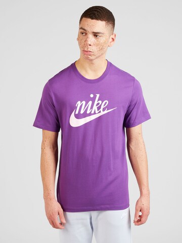 Tricou 'FUTURA 2' de la Nike Sportswear pe mov: față