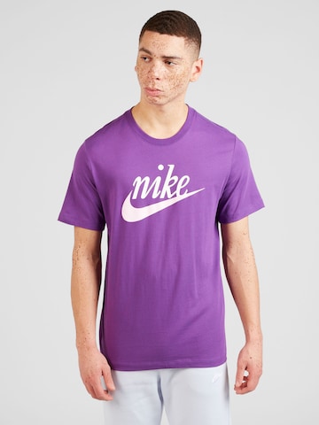 Nike Sportswear - Camisa 'FUTURA 2' em roxo: frente