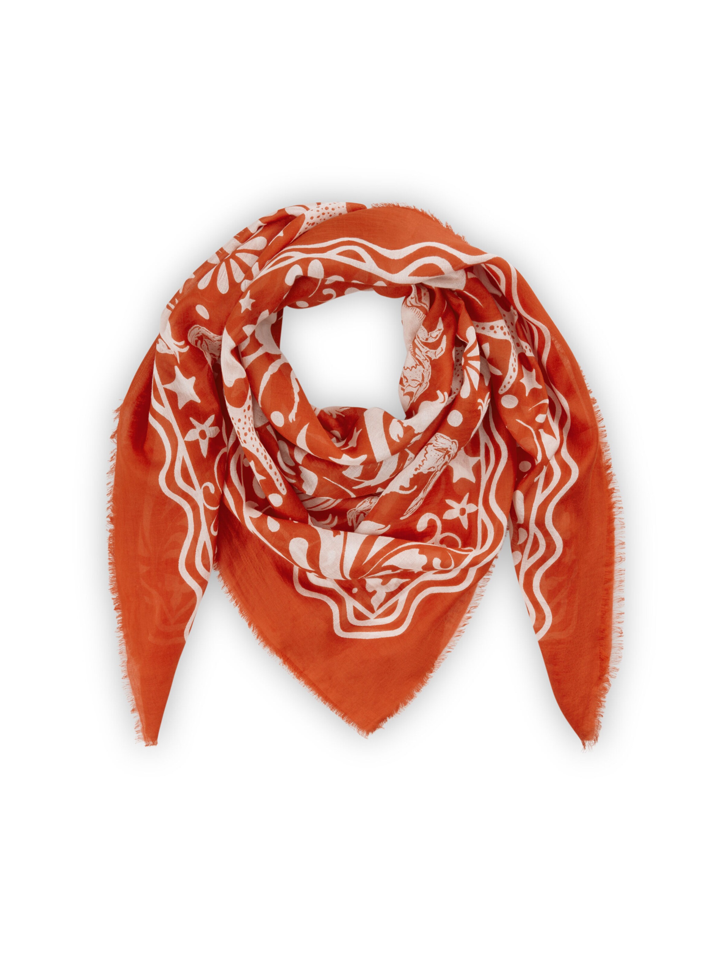 CODELLO Shawl in Red