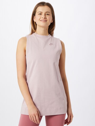 Nike Sportswear Top in Pink: predná strana