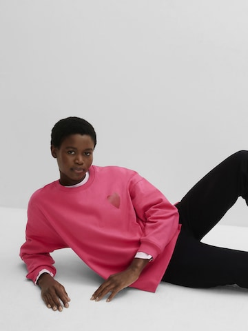 bonprix Sweatshirt in Roze
