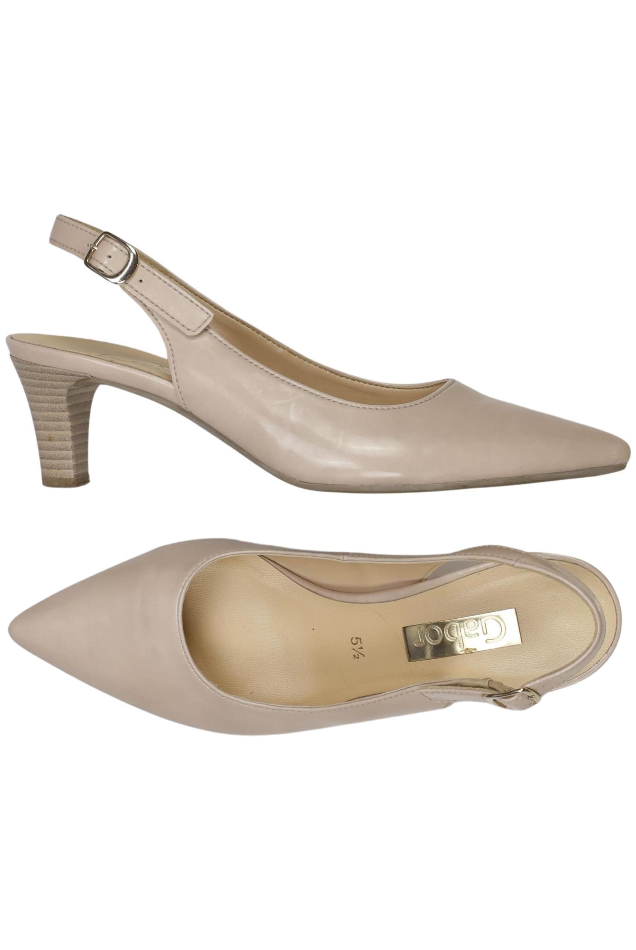 GABOR Pumps 38,5 in Beige: Vorderseite