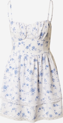 HOLLISTER Dress in White: front