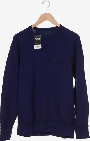 Barbour Sweatshirt & Zip-Up Hoodie in XL in Blue: front