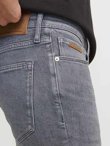 JACK & JONES Skinny Jeans 'ILIAM EVAN 694' in Grau