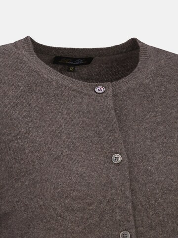 Dine'n'Dance Gebreid vest 'Caya' in Bruin: voorkant
