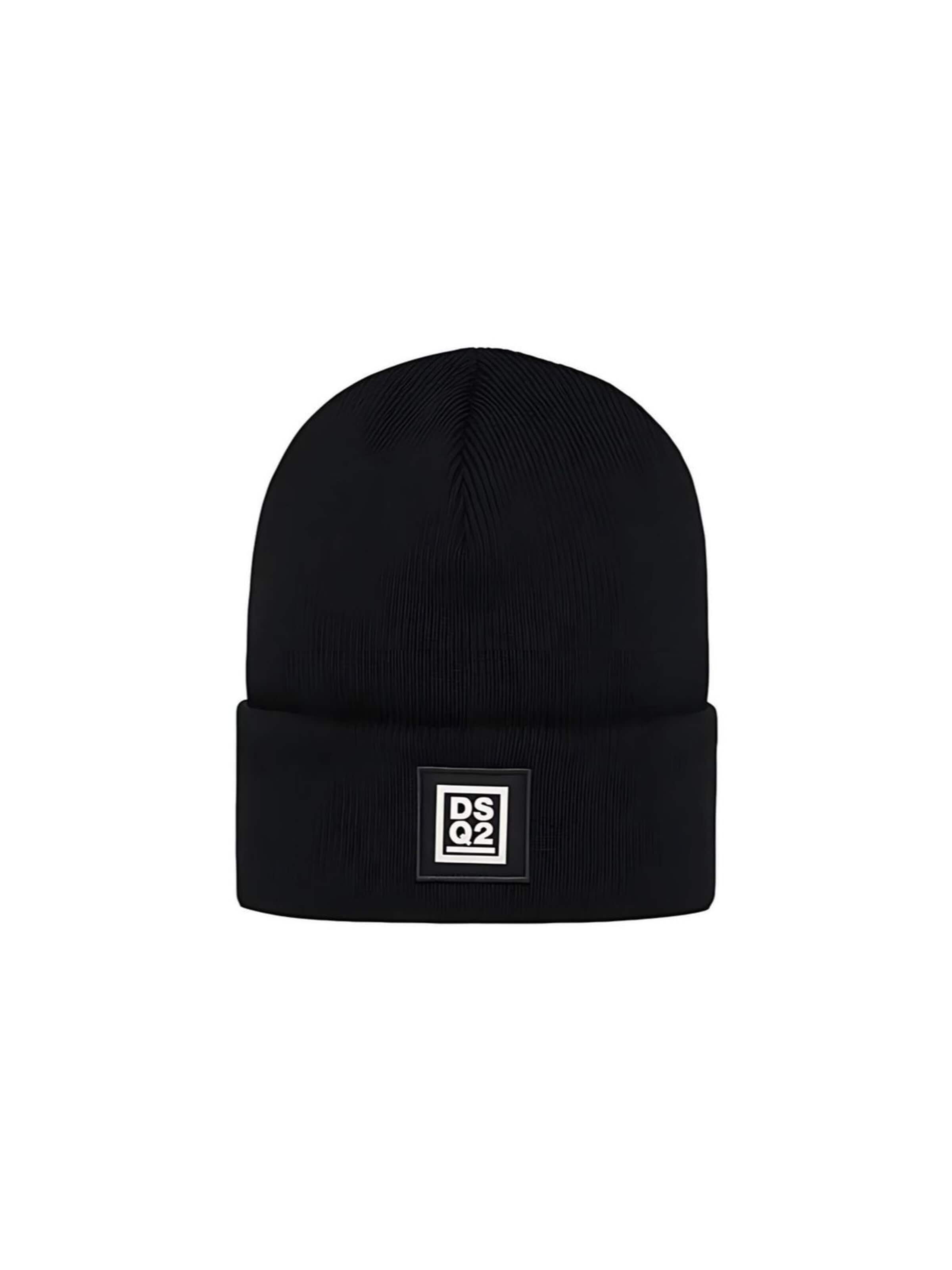 Bonnet 'DSQUARED2' DSQUARED2 en noir : devant