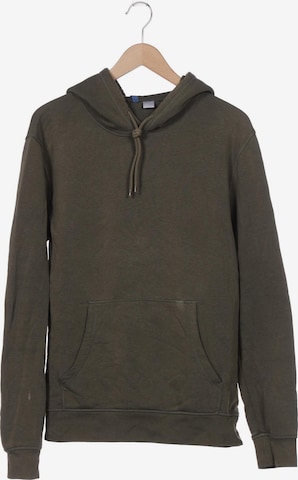 H&M Sweatshirt & Zip-Up Hoodie in L in Green: front