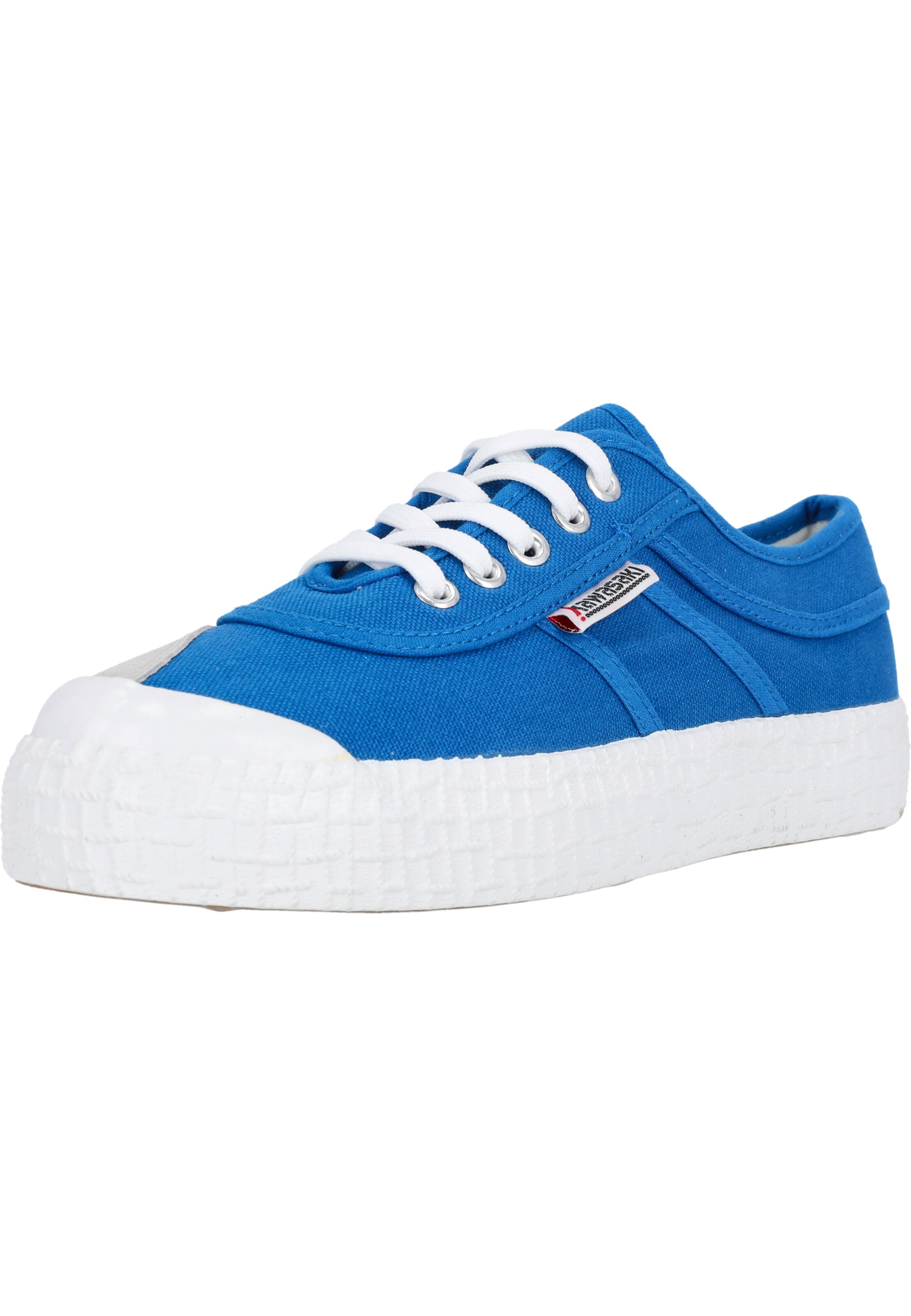 KAWASAKI Platform trainers 'Original 3.0' in Blue: front
