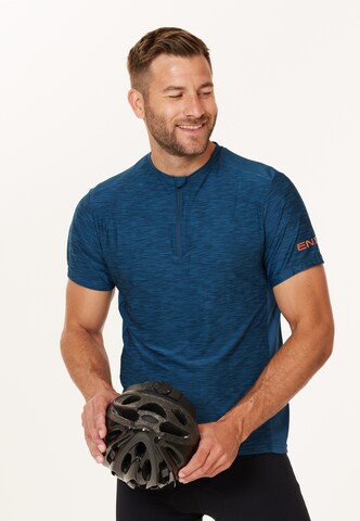 ENDURANCE Performance Shirt 'Macado' in Blue: front