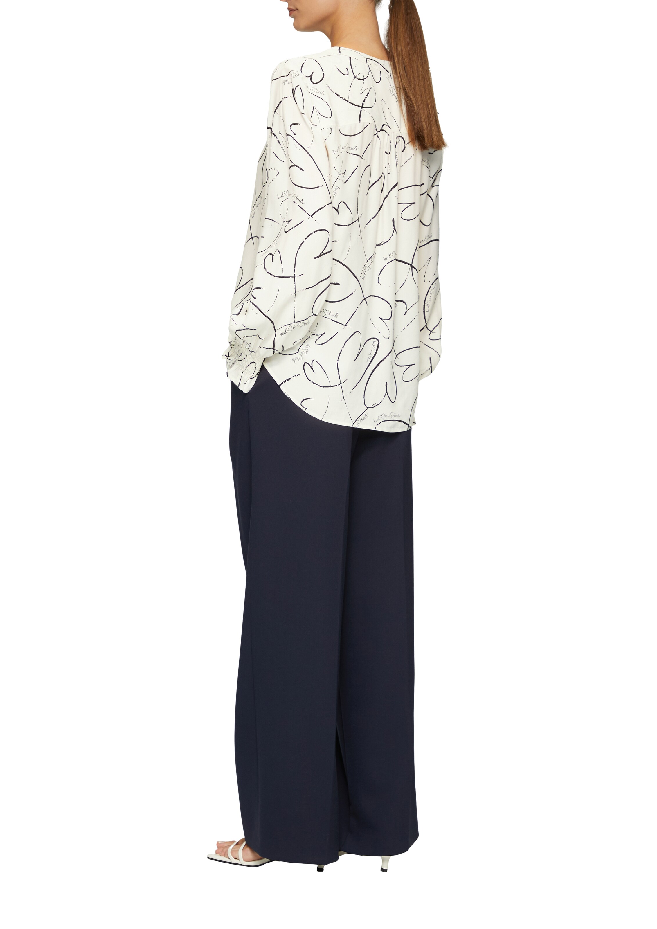 s.Oliver BLACK LABEL Bluse in Beige