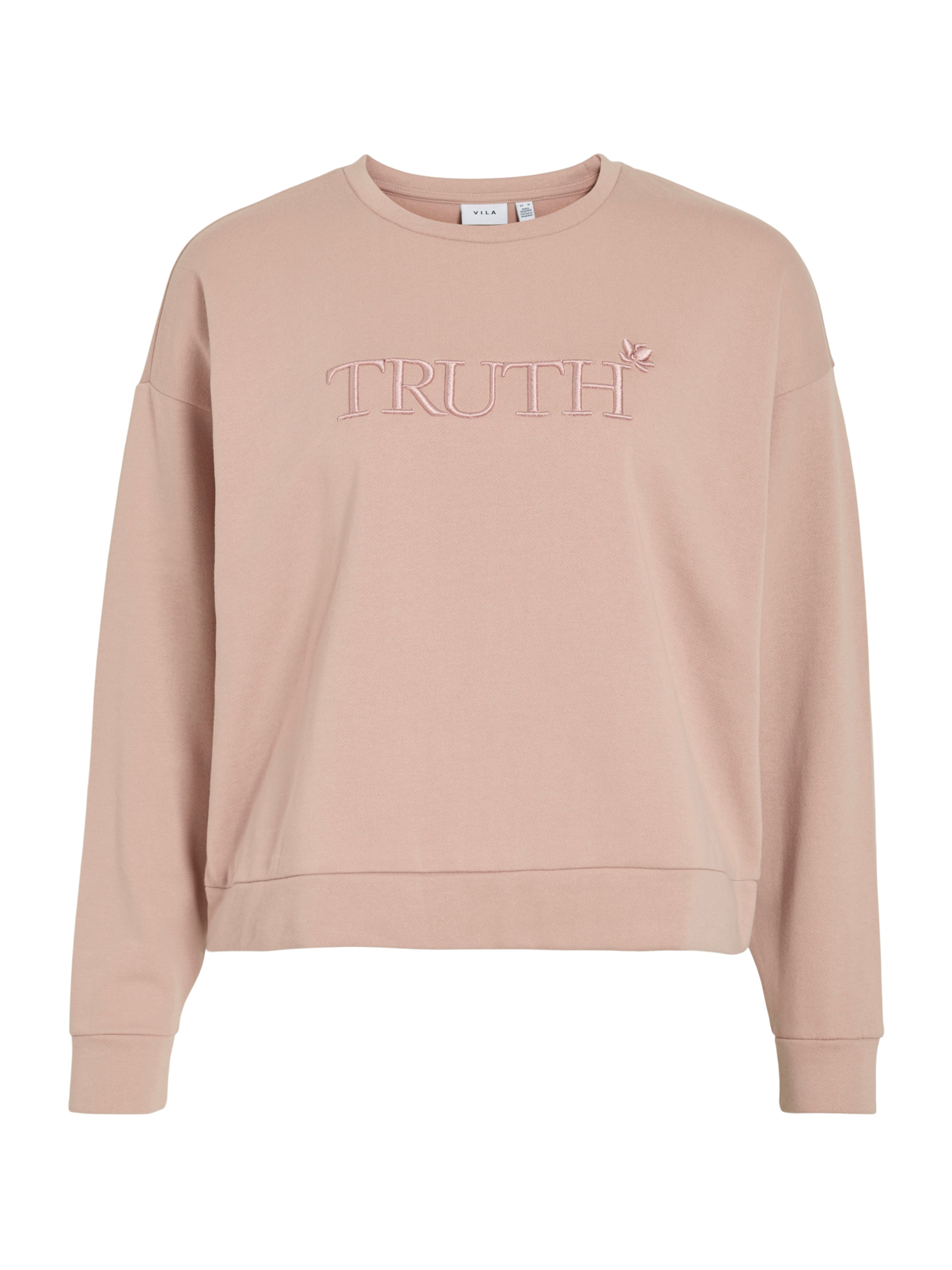 Felpa 'VIElsk' di VILA in rosa: frontale