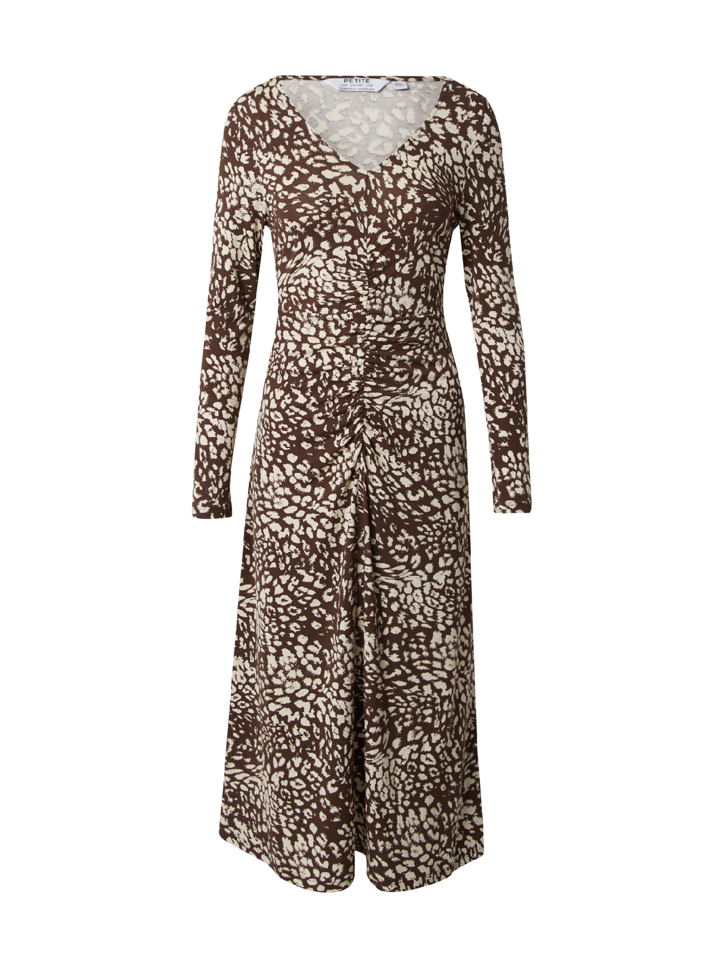 brūns Dorothy Perkins Kleita: no priekšpuses