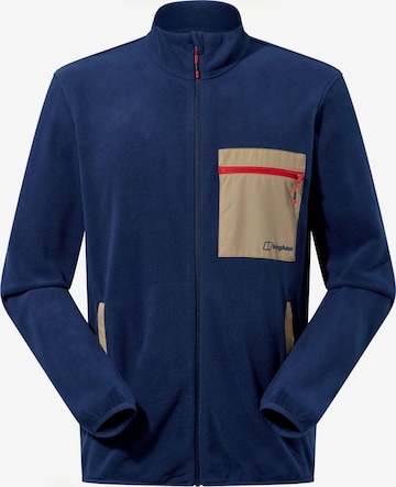 Berghaus Athletic Fleece Jacket in Grey: front