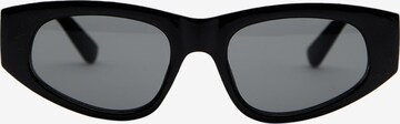 Lunettes de soleil Pull&Bear en noir : devant