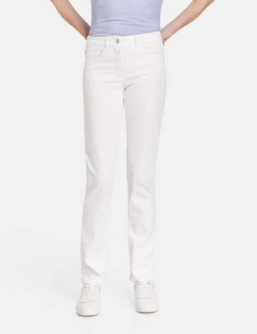 GERRY WEBER Slimfit Jeans in Weiß: predná strana