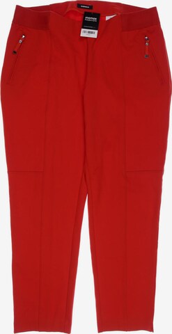 Walbusch Pants in 5XL in Red: front