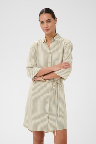 Kaffe Kleid in Beige: Vorderseite