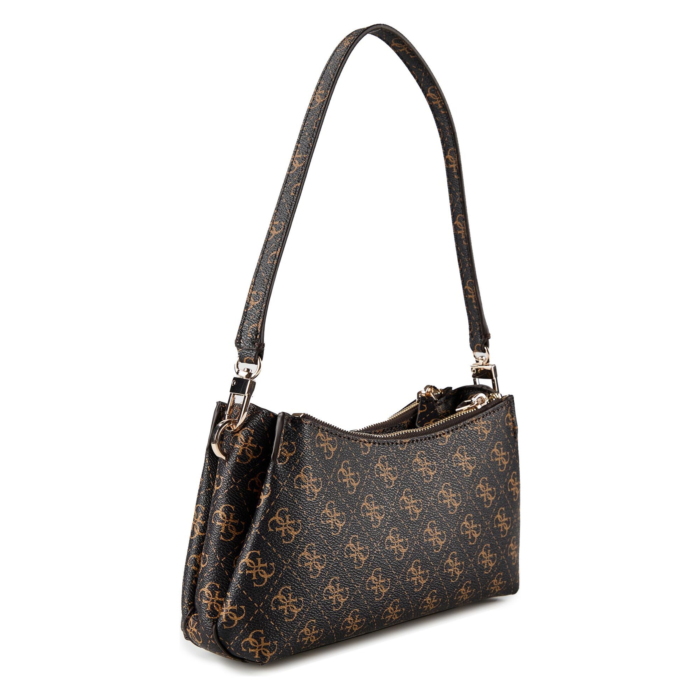 Sac bandoulière 'Noelle' GUESS en marron