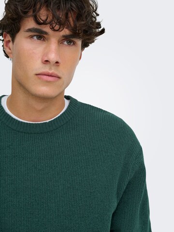 Pullover 'ONSRodger' di Only & Sons in verde