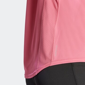 ADIDAS PERFORMANCE Functioneel shirt 'Own the Run' in Roze