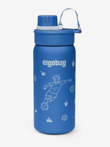 ergobag Trinkflasche 'Trinkflasche Edelstahl Trinkflasche' in Blau: Vorderseite