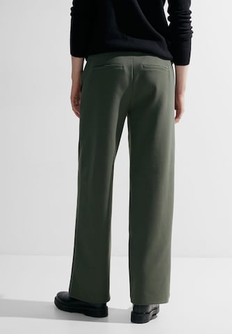 CECIL Loose fit Pants 'Neele' in Green