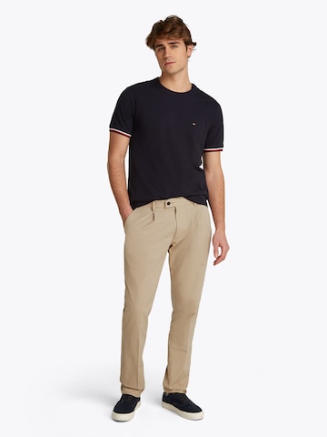 Regular Pantalon à pince 'DENTON' TOMMY HILFIGER en beige