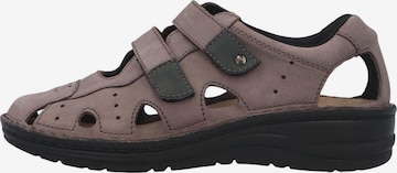 BERKEMANN Sandals 'Larena' in Grey: front