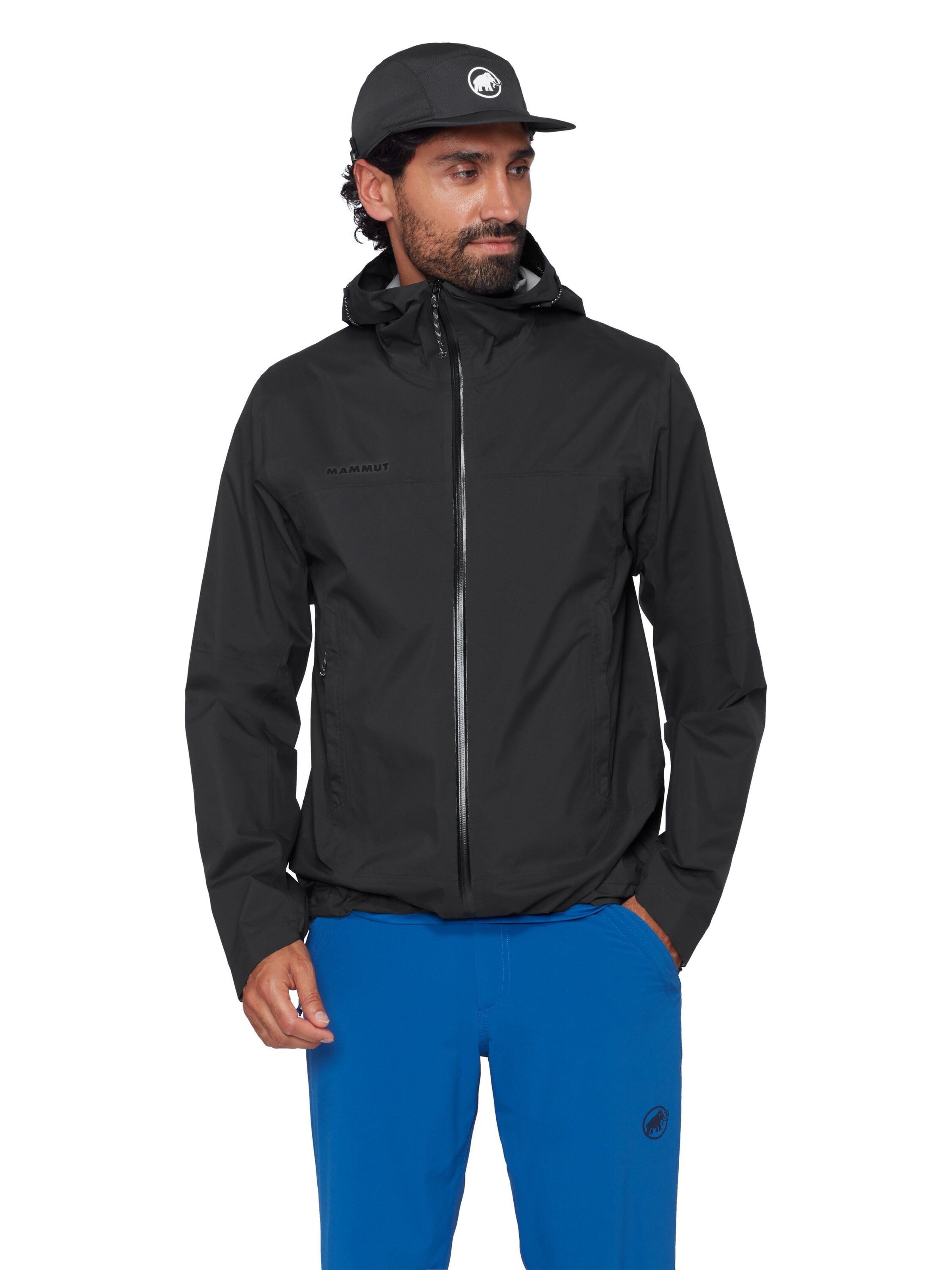 MAMMUT Outdoor jacket in Black: front