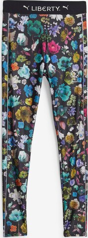 PUMA - Regular Leggings 'PUMA X LIBERTY' em mistura de cores: frente