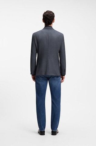BOSS Regular Fit Sakko ' Janson ' in Blau