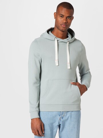 TOM TAILOR Sweatshirt in Blauw: voorkant