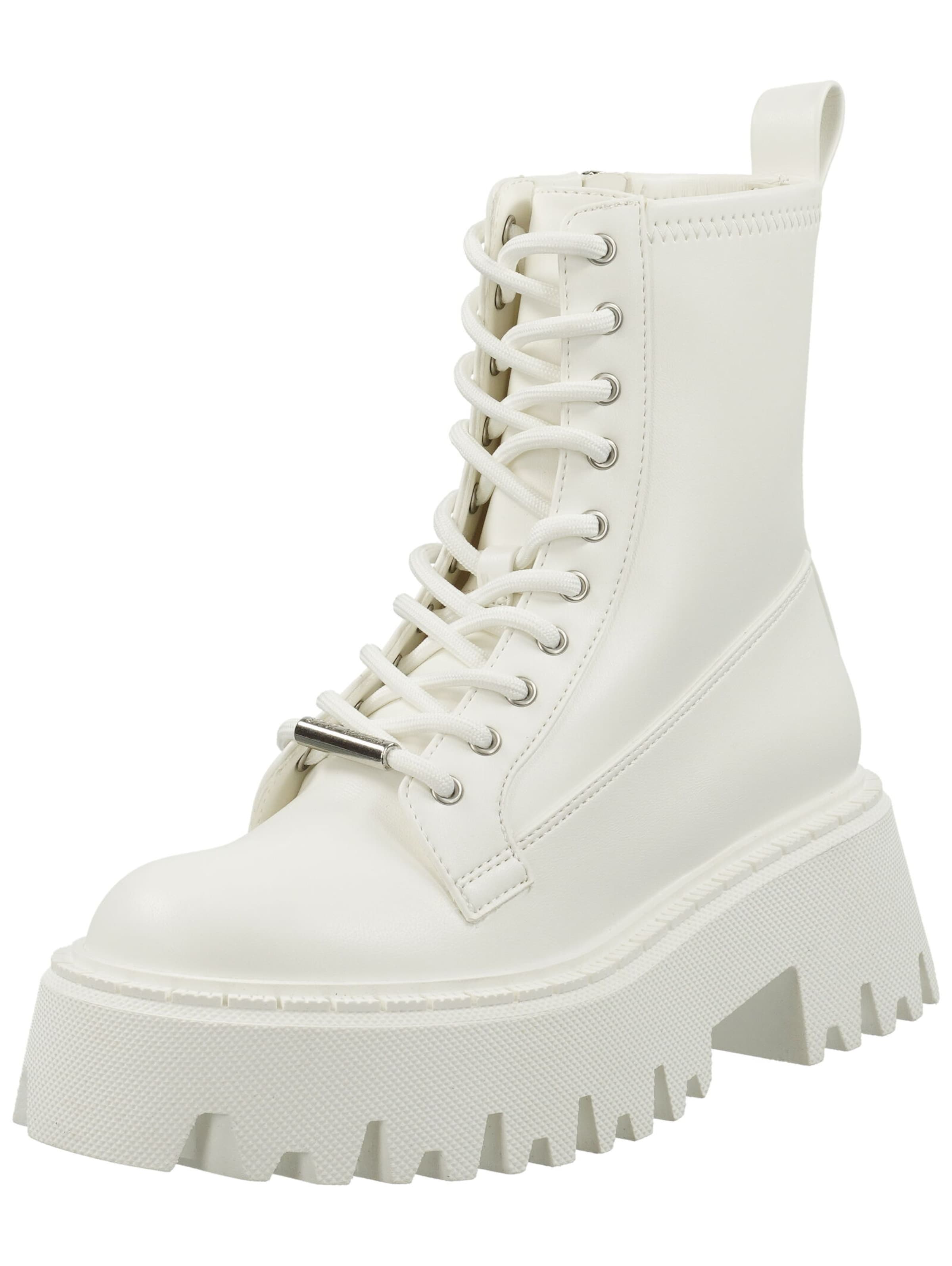 STEVE MADDEN Stiefelette in Weiß: Vorderseite