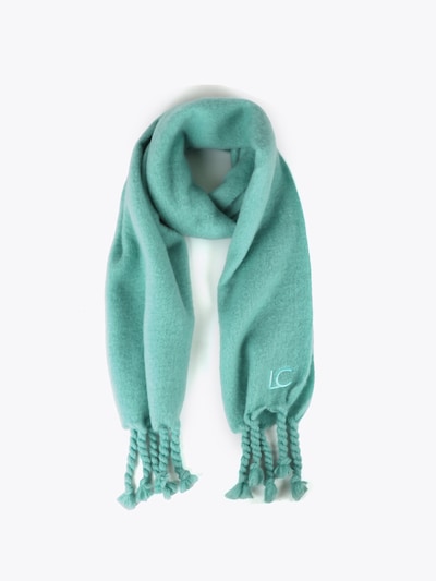 Lola Casademunt Écharpe en turquoise, Vue avec produit