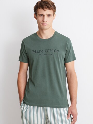 Marc O'Polo Pajama short ' Mix & Match Cotton ' in Green: front