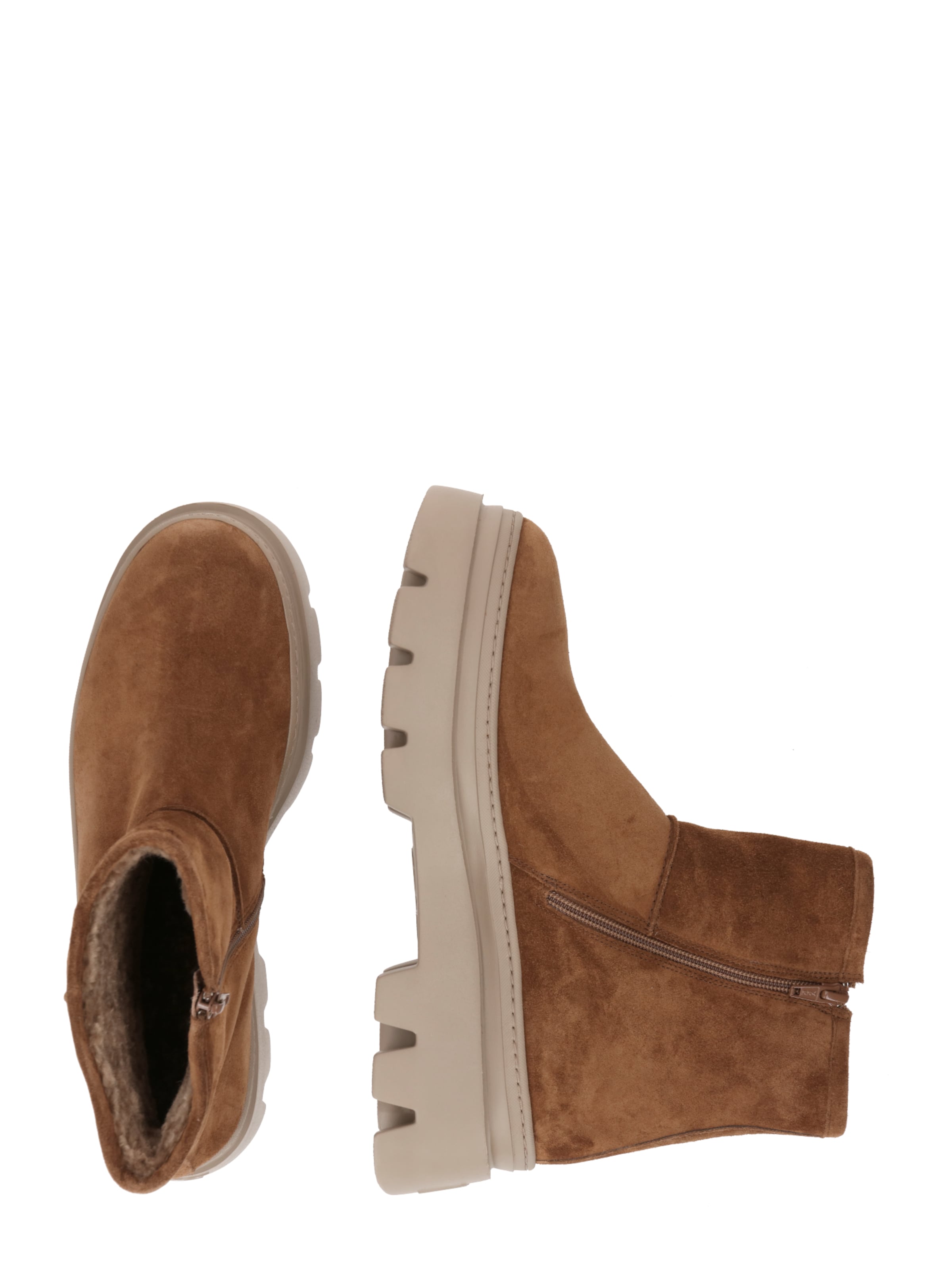 Paul Green Ankle Boots in Brown