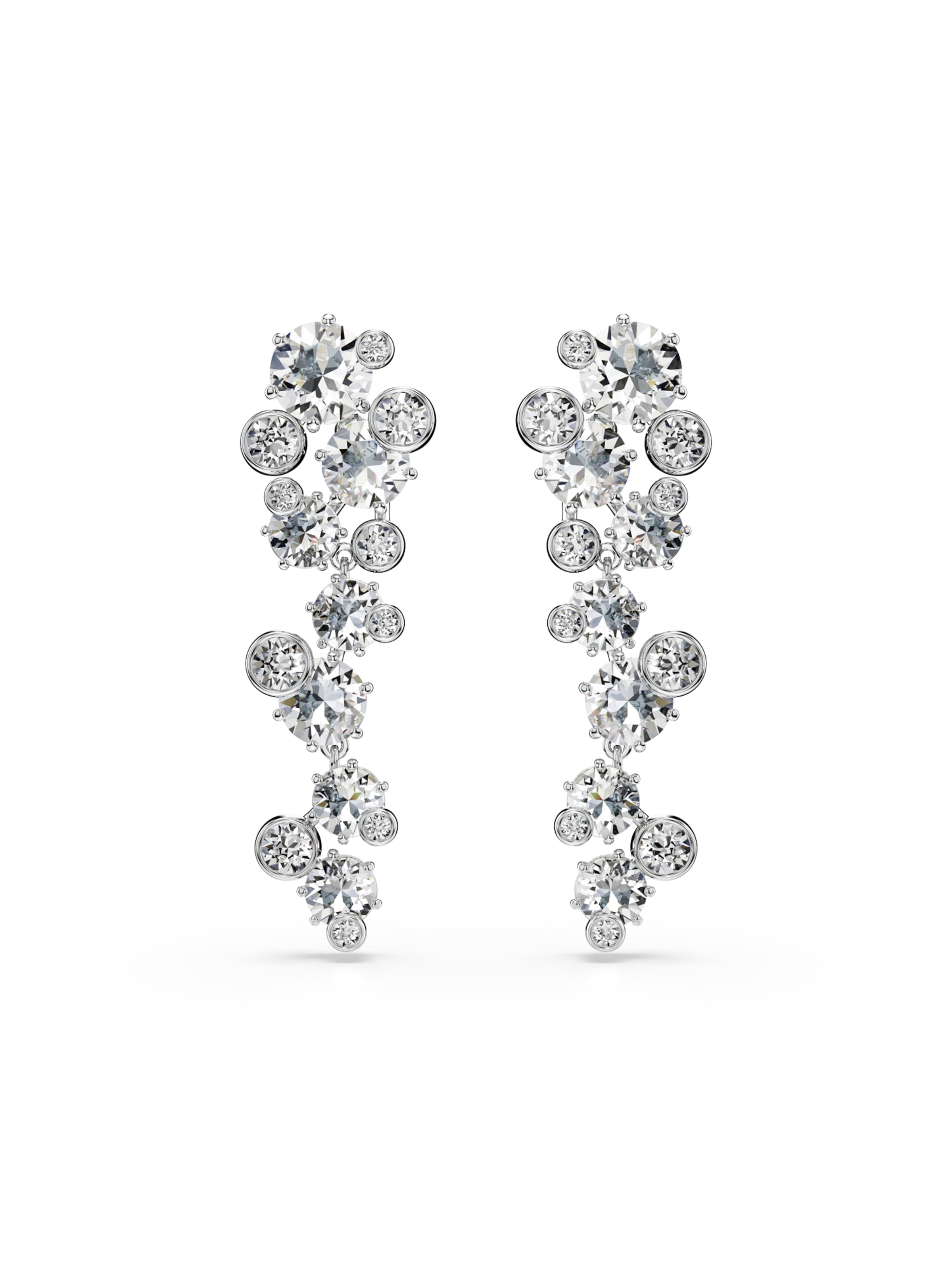 Swarovski Ohrringe 'Constella' in Silber: Vorderseite