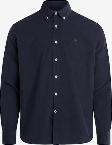 Sea Ranch Button Up Shirt 'Lester' in Blue: front