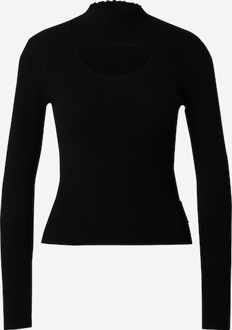 Pull-over HUGO en noir : devant