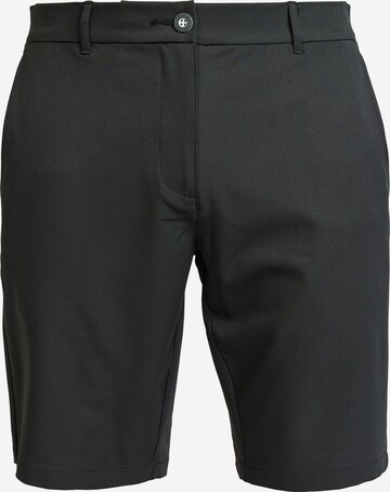 Backtee Pants in Black: front