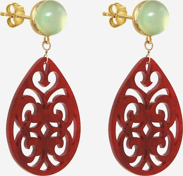 Boucles d'oreilles Gemshine en rouge