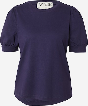 Aware Shirt 'VMKERRY' in Blue: front